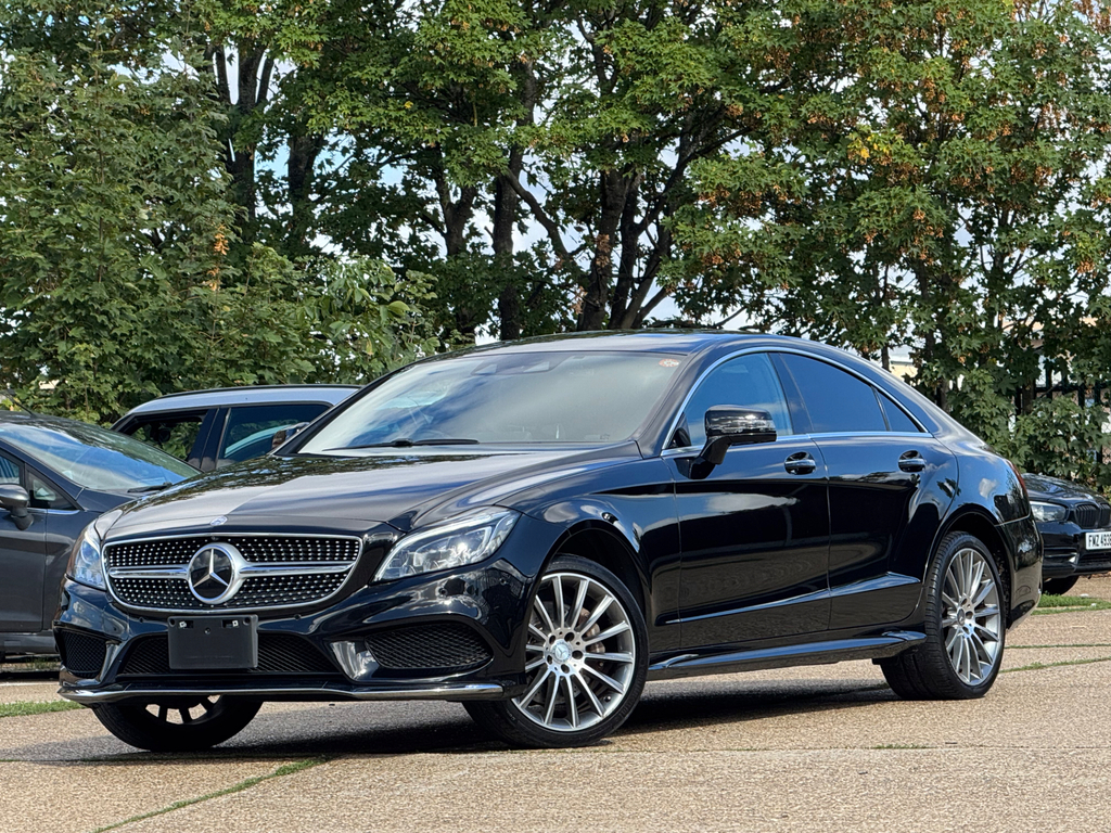 Mercedes-Benz CLS Cls400 Blue Efficiency Amg Line 3.5L Black #3
