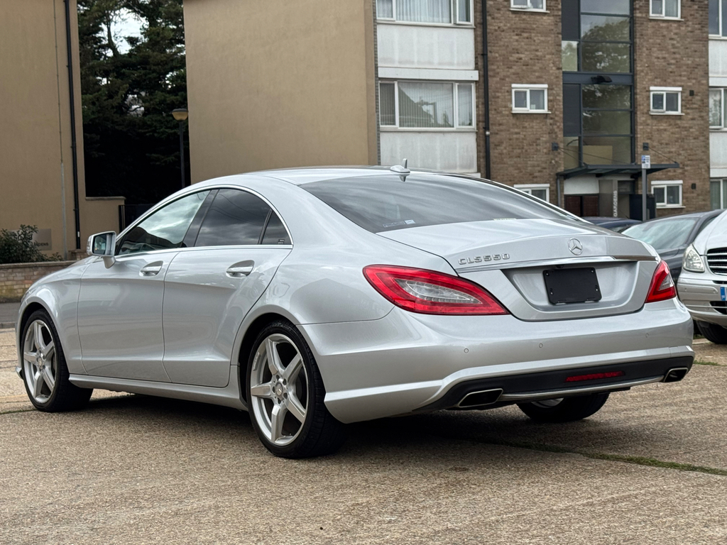 Mercedes-Benz CLS Cls350 Blue Efficiency Amg Line 3.5L Silver #6