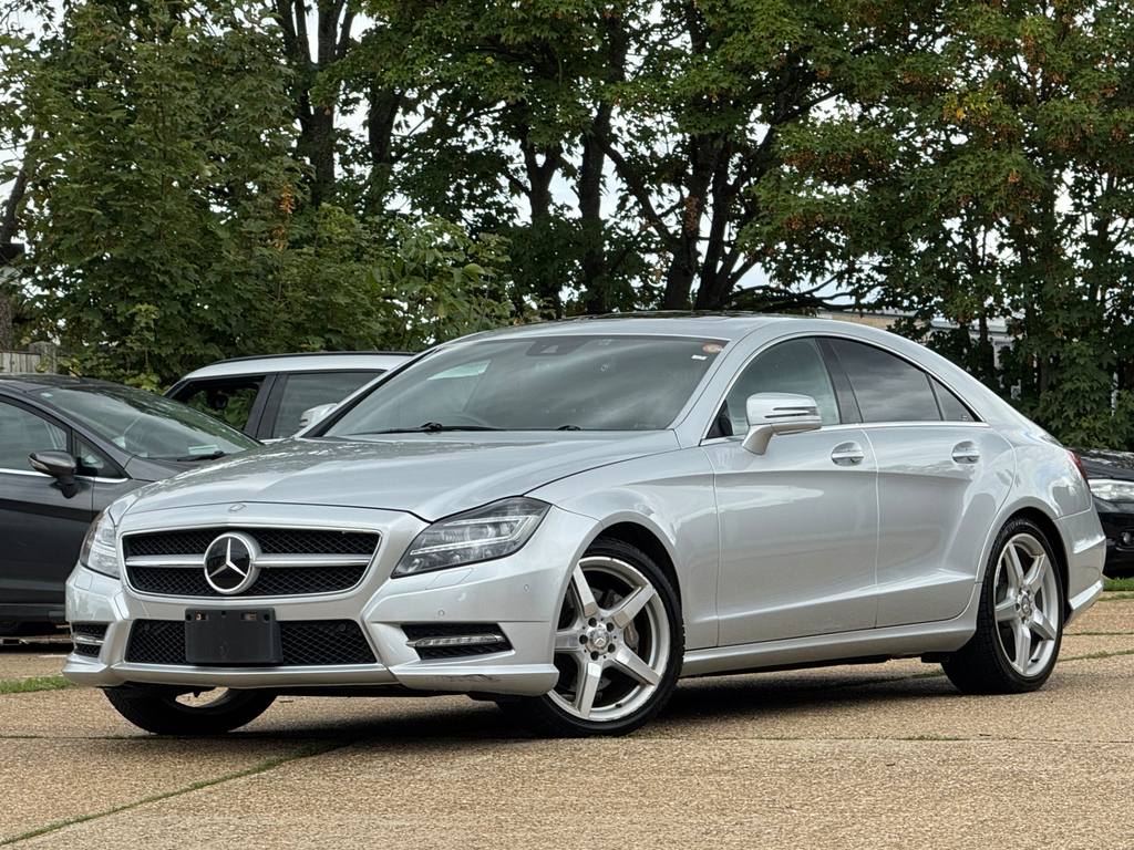 Mercedes-Benz CLS Cls350 Blue Efficiency Amg Line 3.5L Silver #3