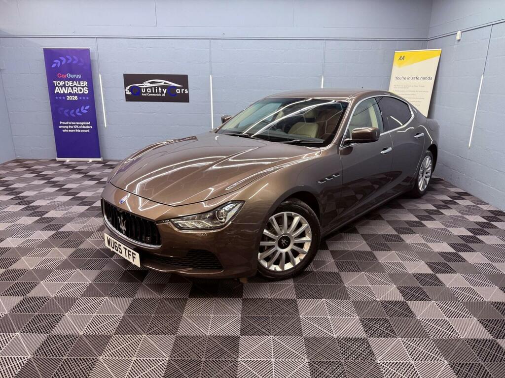 Maserati Ghibli 3.0 V6 Zf Euro 5 Brown #3