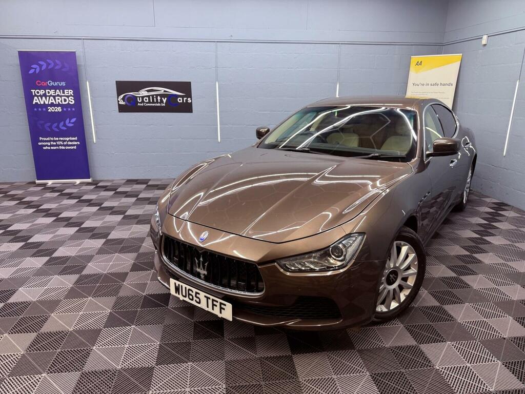 Maserati Ghibli 3.0 V6 Zf Euro 5 Brown #2