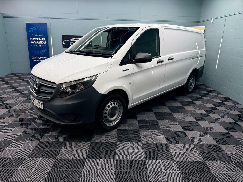 Mercedes-Benz eVito Mpv White #3