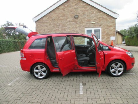 Vauxhall Zafira Sri Cdti Silver #9