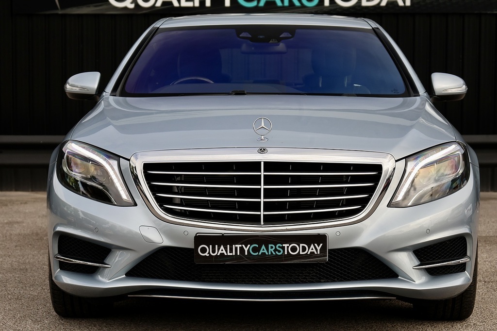 Mercedes-Benz S Class S500l Amg Line Silver #4