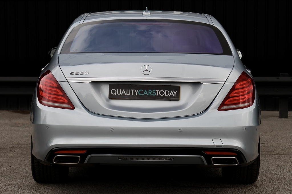 Mercedes-Benz S Class S500l Amg Line Silver #5