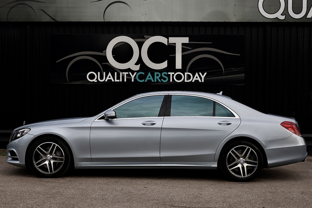 Mercedes-Benz S Class S500l Amg Line Silver #2