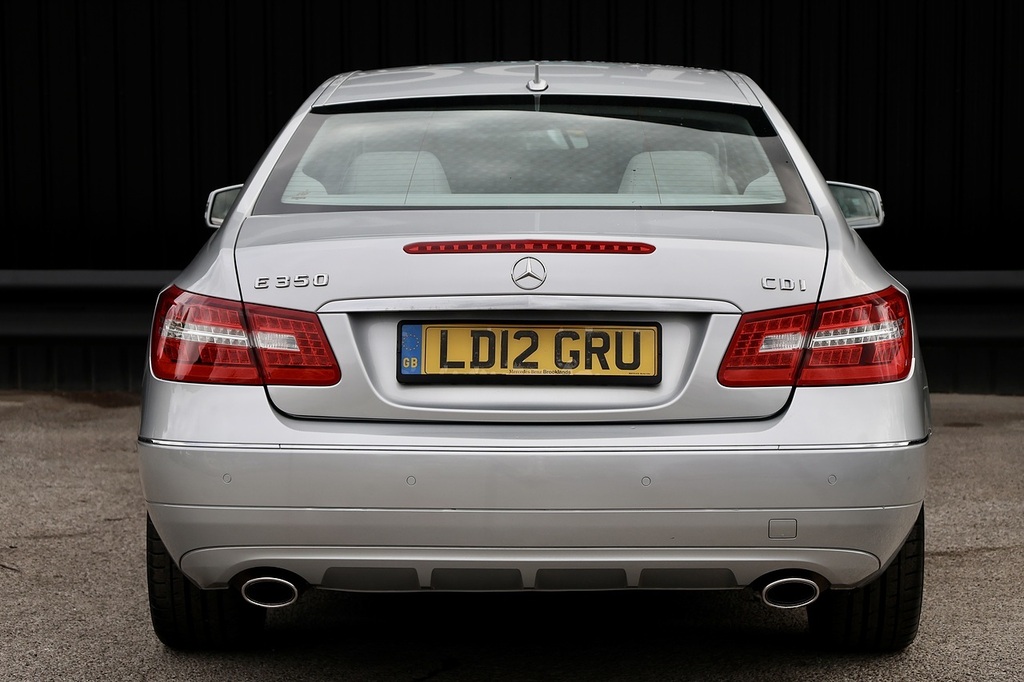 Mercedes-Benz E Class E350 Cdi Coupe Se Silver #5
