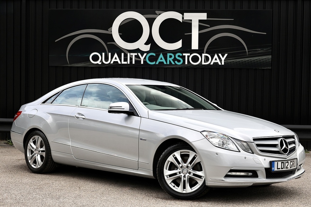 Mercedes-Benz E Class E350 Cdi Coupe Se Silver