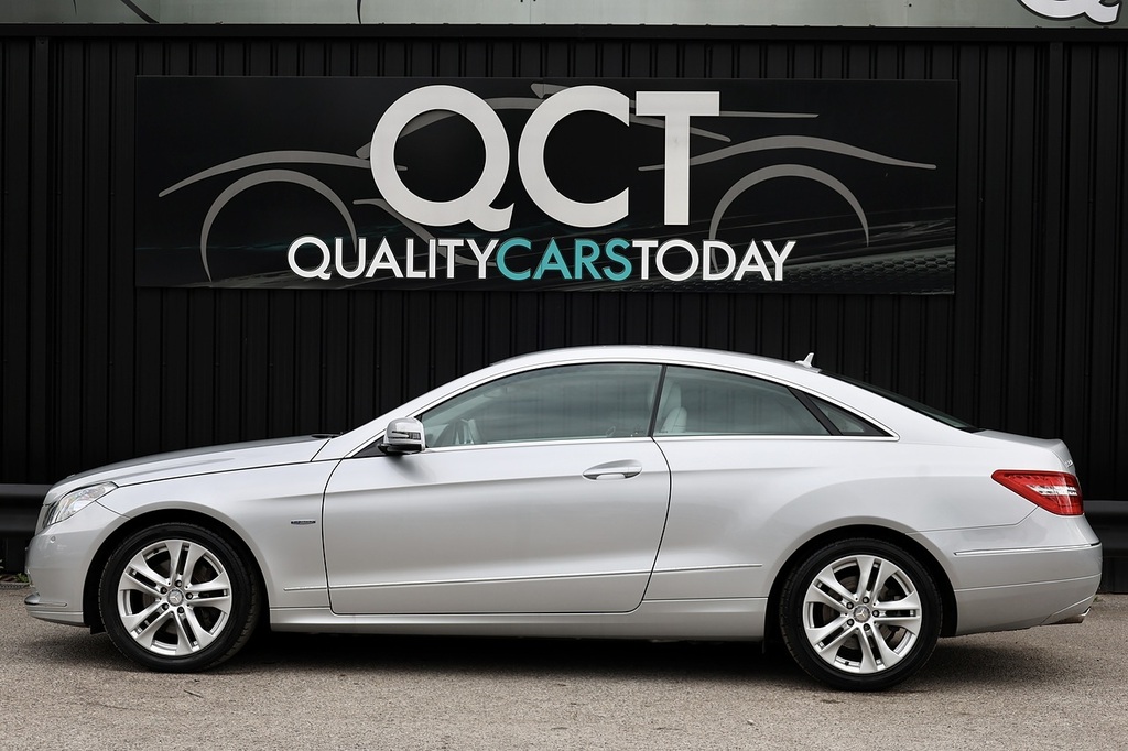 Mercedes-Benz E Class E350 Cdi Coupe Se Silver #2