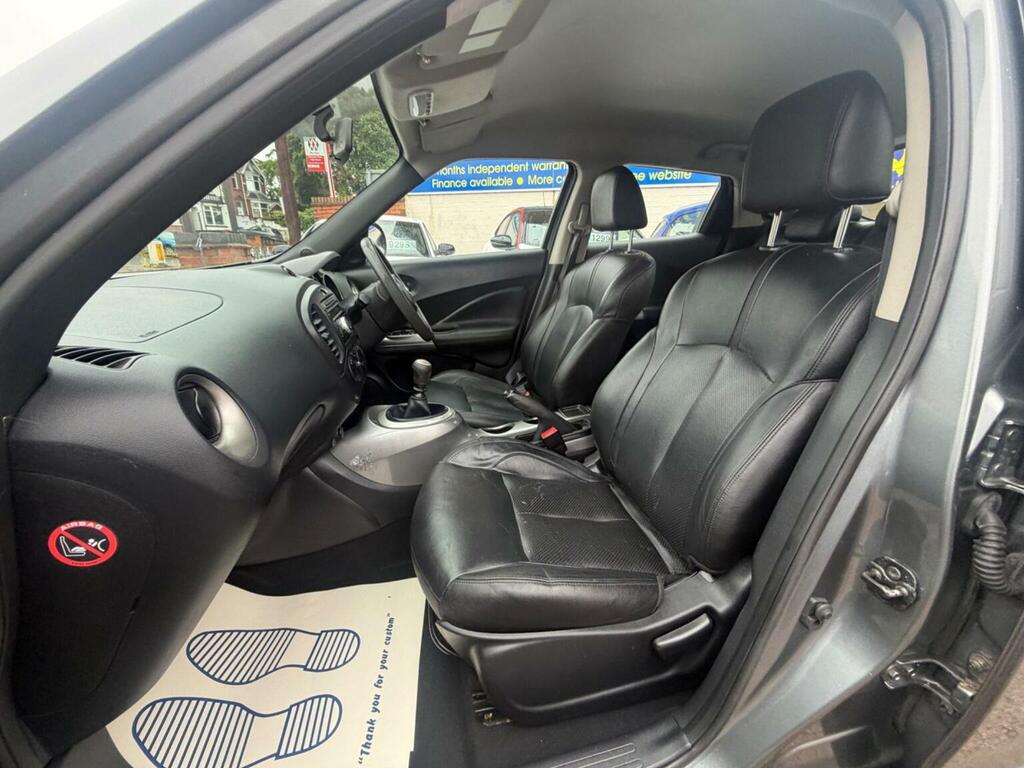 Nissan Juke 1.6 Acenta Premium Pack Sat Nav Camera White #9