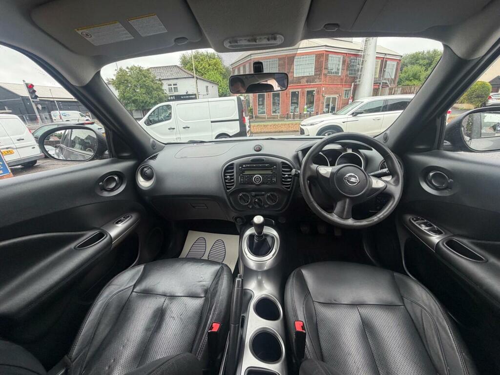 Nissan Juke 1.6 Acenta Premium Pack Sat Nav Camera White #26