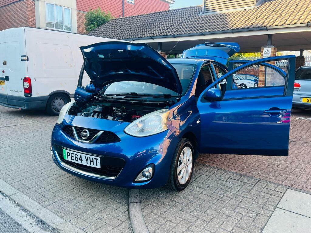 Nissan Micra 1.2 Acenta Cvt Euro 5 Blue #6