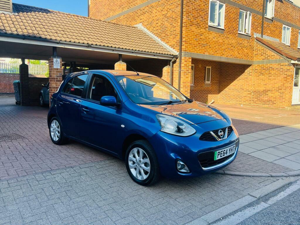 Nissan Micra 1.2 Acenta Cvt Euro 5 Blue #6