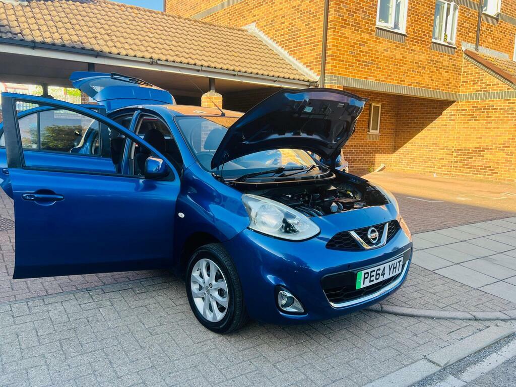 Nissan Micra 1.2 Acenta Cvt Euro 5 Blue #2