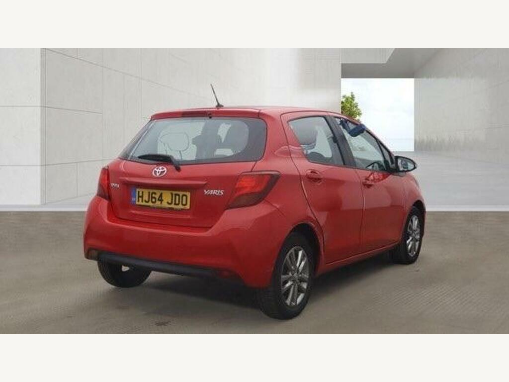 Toyota Yaris 1.33 Dual Vvt-i Icon Multidrive S Euro 5 Red #4