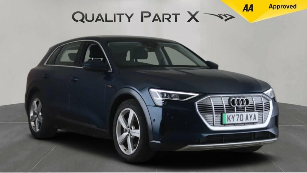 Audi E-tron Quattro Technik Blue