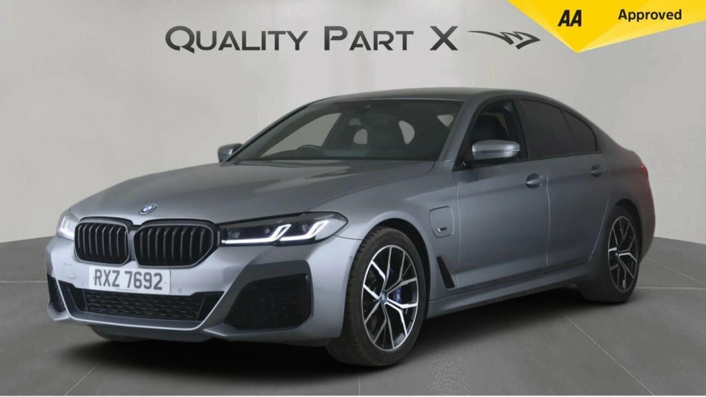 BMW 5 Series Saloon RXZ7692 Grey #3