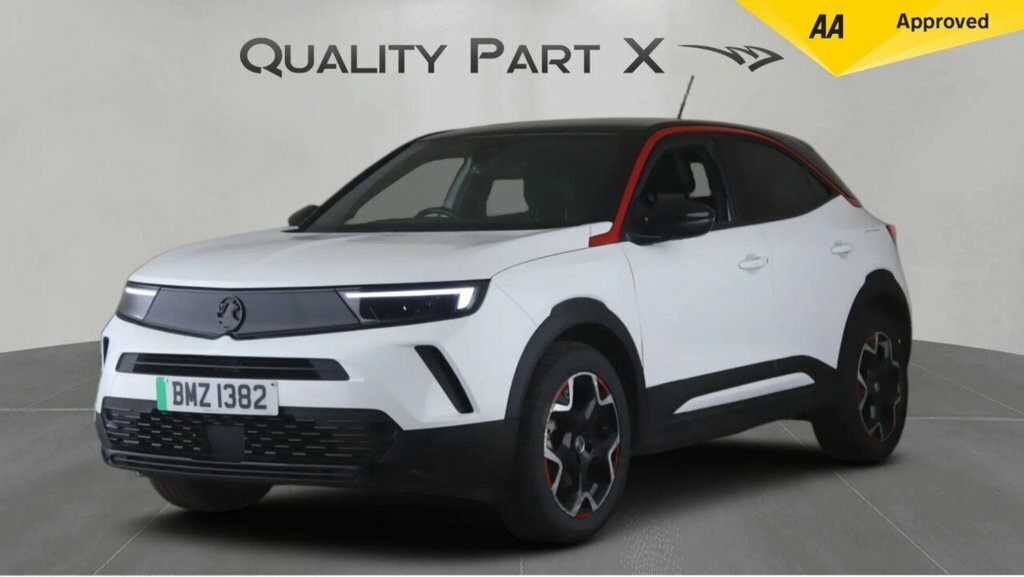 Vauxhall Mokka-e Suv BMZ1382 White #3