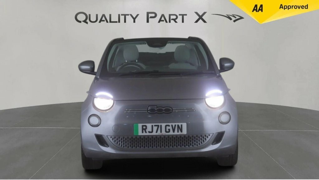 Fiat 500E C Convertible Grey #2