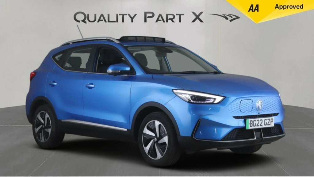 MG ZS Suv Blue