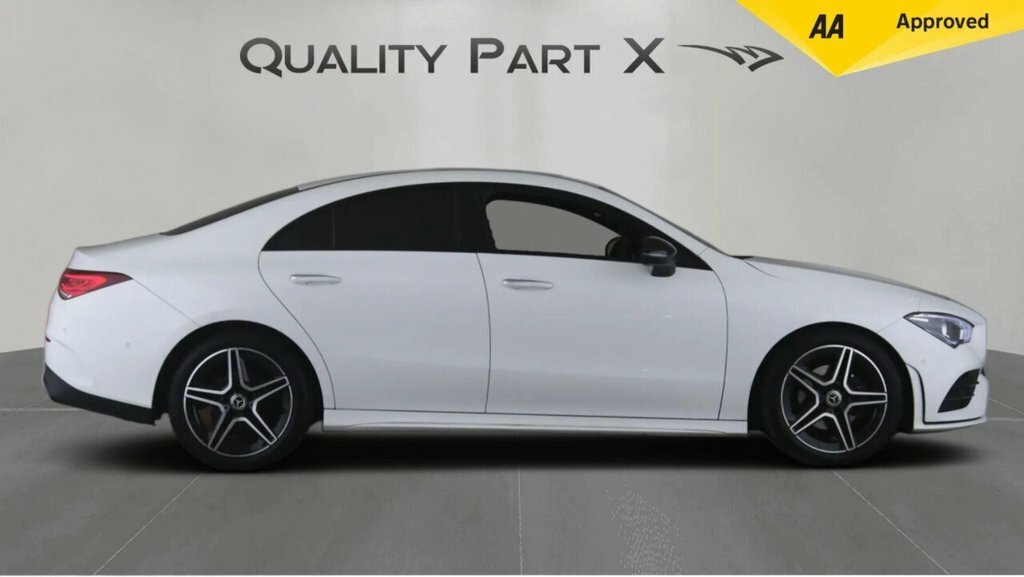 Mercedes-Benz CLA Class Saloon SN72UPF White #6