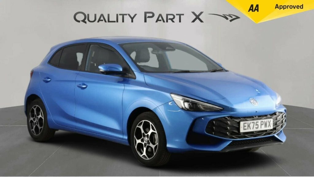 MG MG3 Hatchback Blue