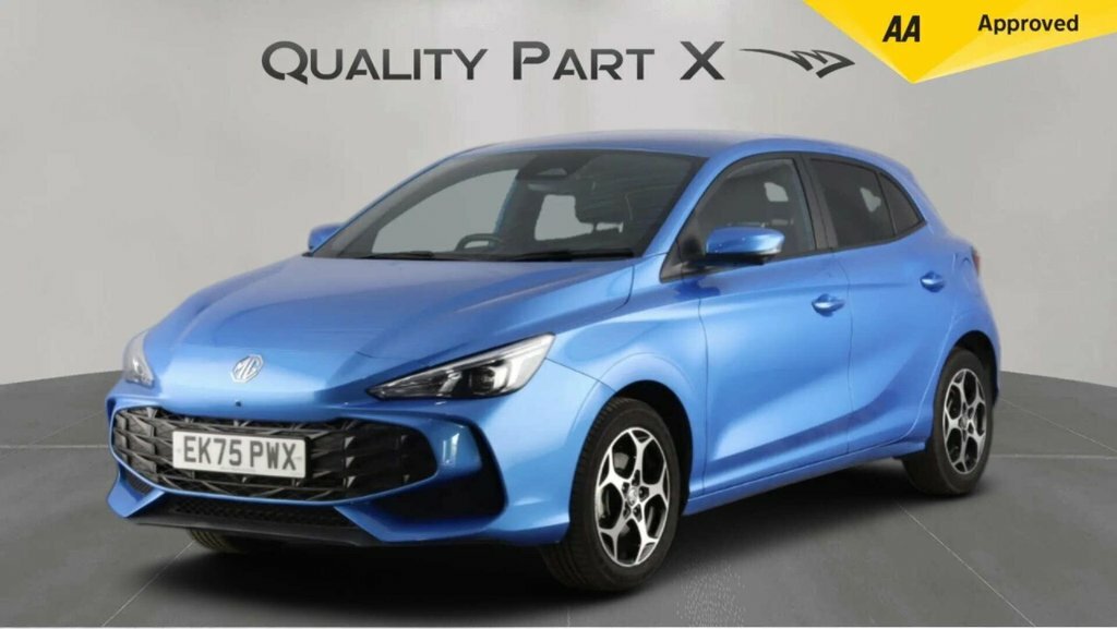 MG MG3 Hatchback EK75PWX Blue #4