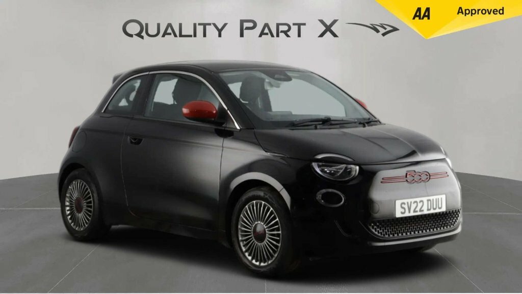 Fiat 500E 500E Red Black