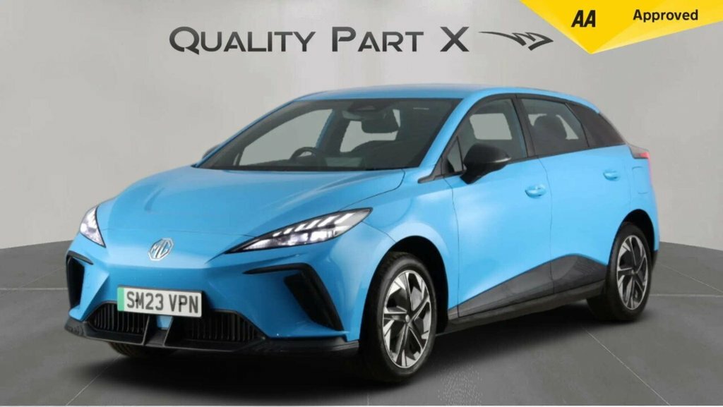 MG MG4 Hatchback SM23VPN Blue #4