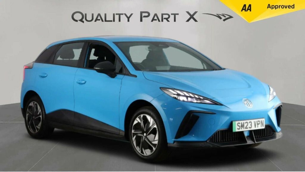 MG MG4 Hatchback Blue