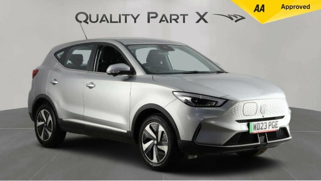 MG ZS Suv Silver