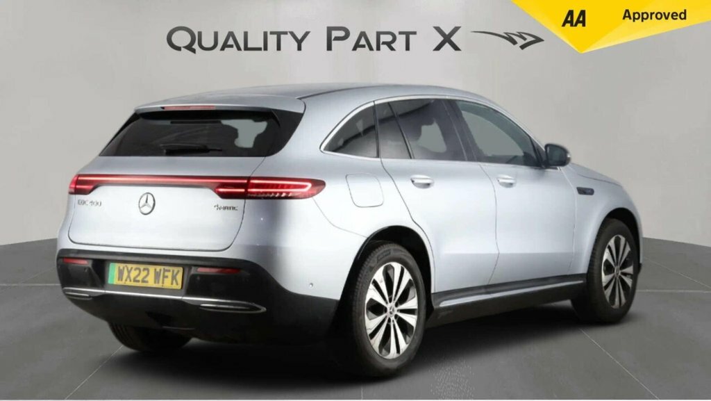 Mercedes-Benz EQC Suv Silver #6