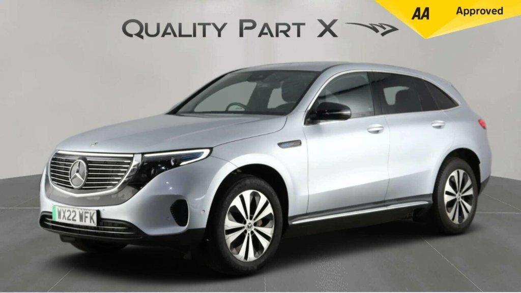 Mercedes-Benz EQC Suv Silver #4