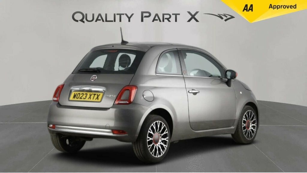 Fiat 500 Hatchback Grey #6