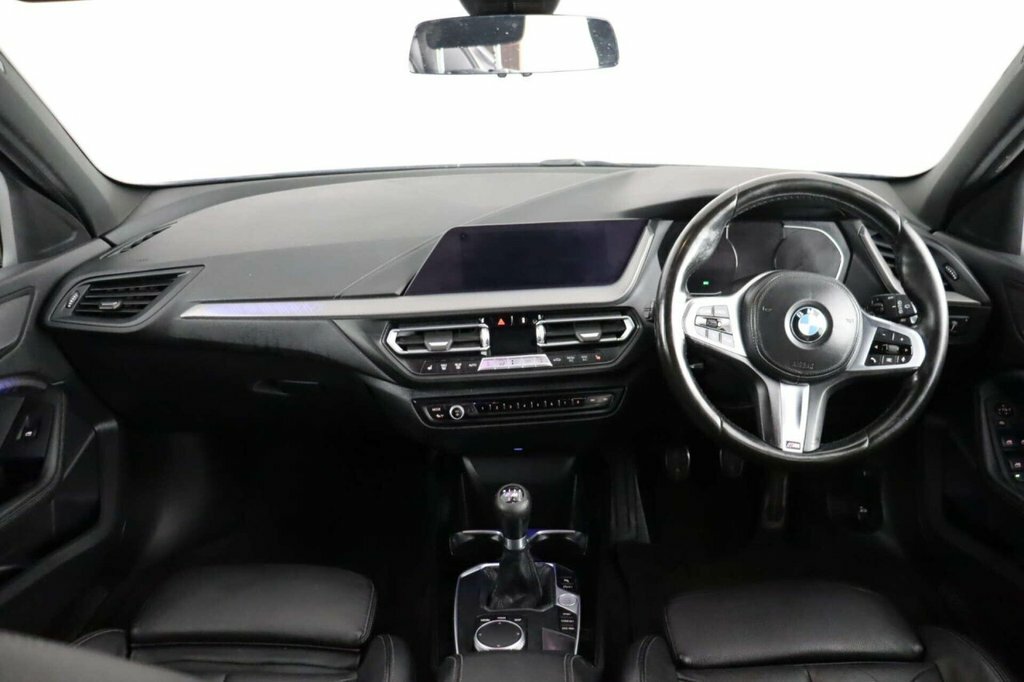 BMW 1 Series Hatchback MA21WZD Black #2