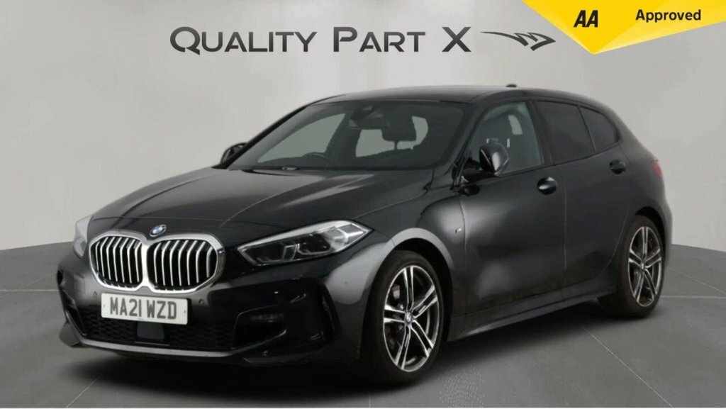 BMW 1 Series Hatchback MA21WZD Black #4