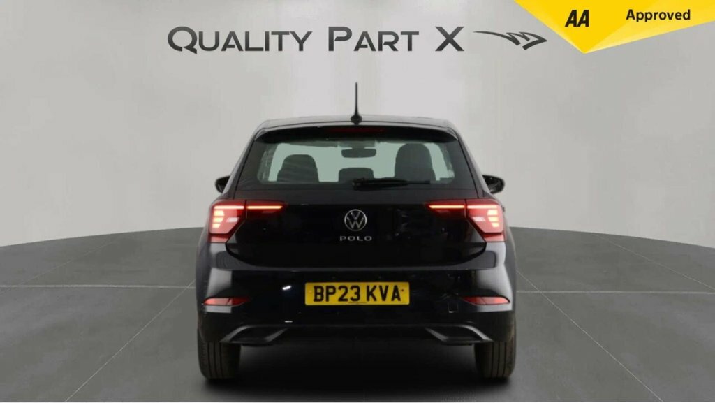 Volkswagen Polo Hatchback BP23KVA Black #6