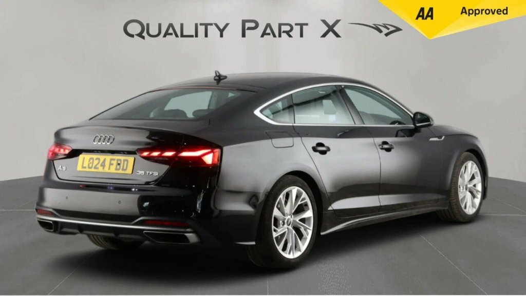 Audi A5 Hatchback LO24FBD Black #6