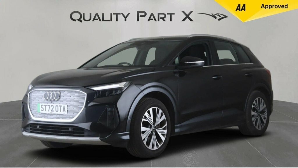 Audi Q4 E Tron Suv Black #3