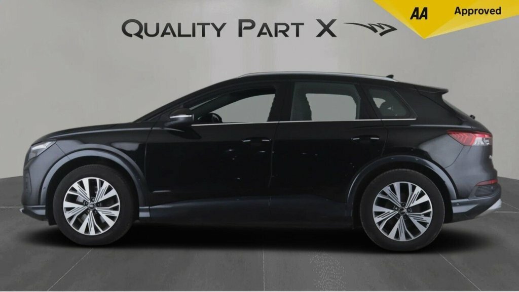 Audi Q4 E Tron Suv Black #4