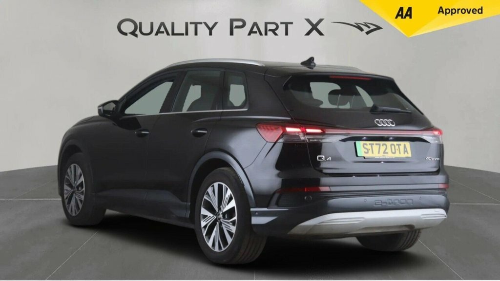 Audi Q4 E Tron Suv Black #5