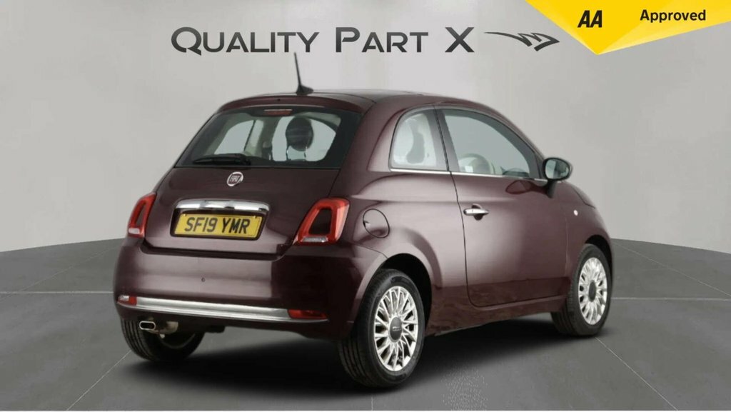 Fiat 500 1.2L Lounge Red #6
