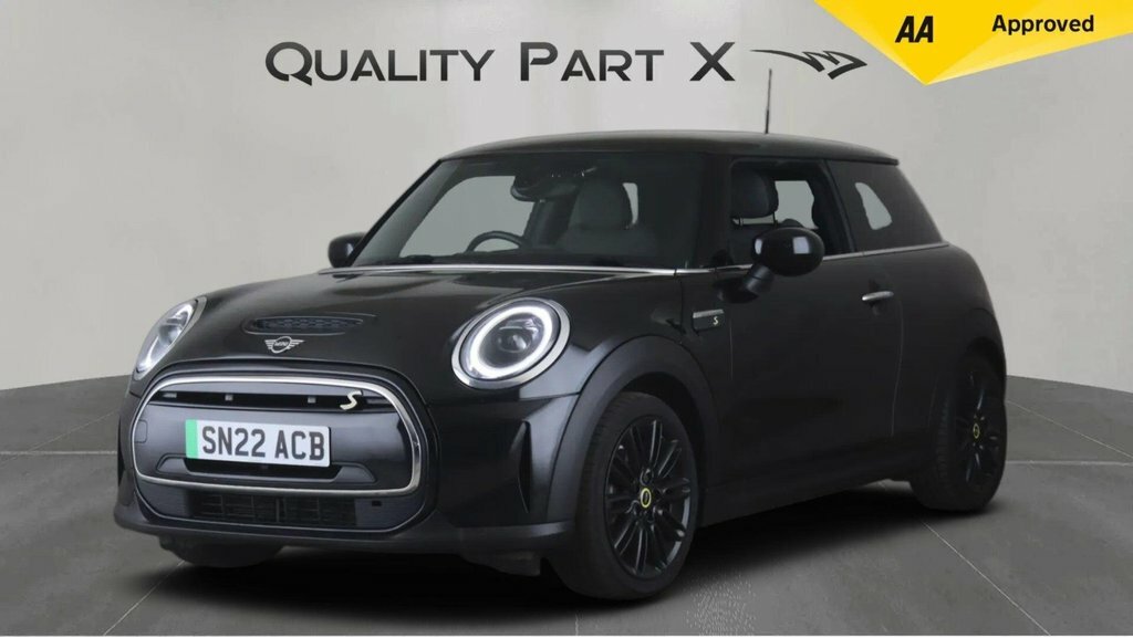 Mini Electric Hatchback Black #3
