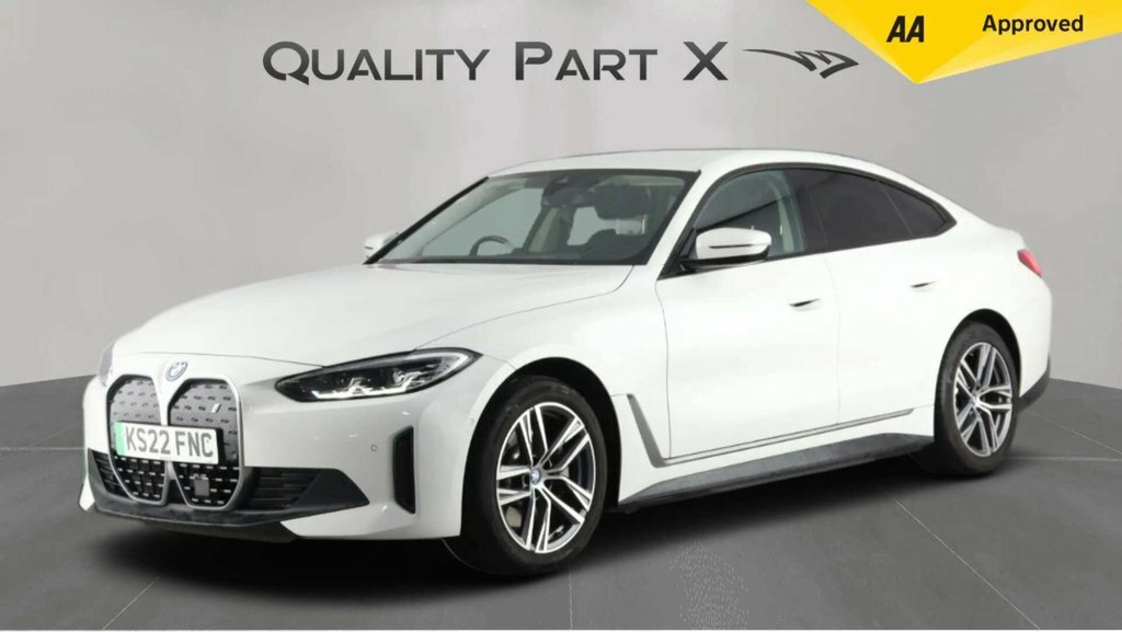 BMW i4 Hatchback White #4