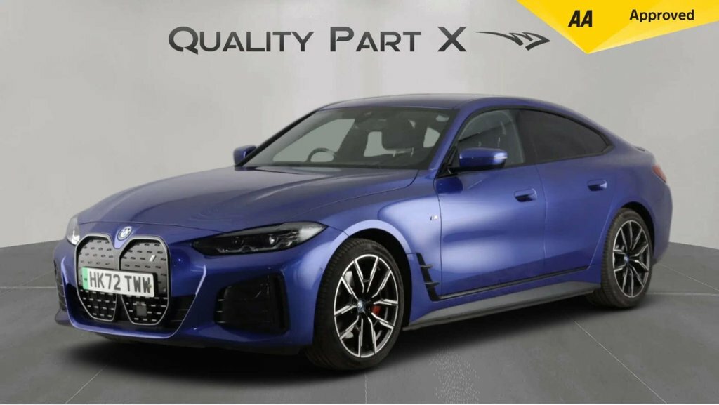 BMW i4 Hatchback Blue #4