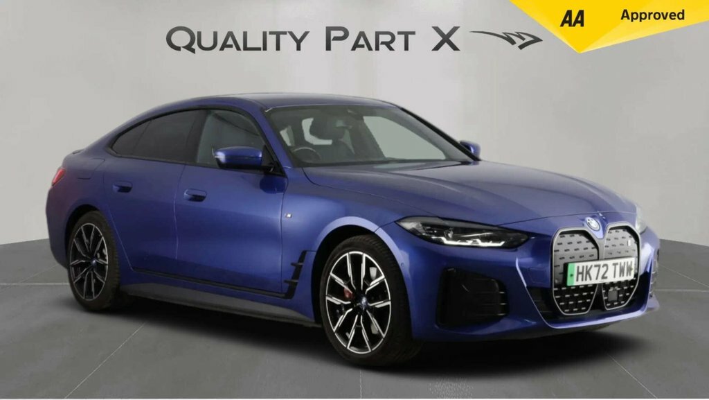 BMW i4 Hatchback Blue