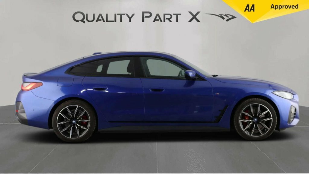 BMW i4 Hatchback Blue #5