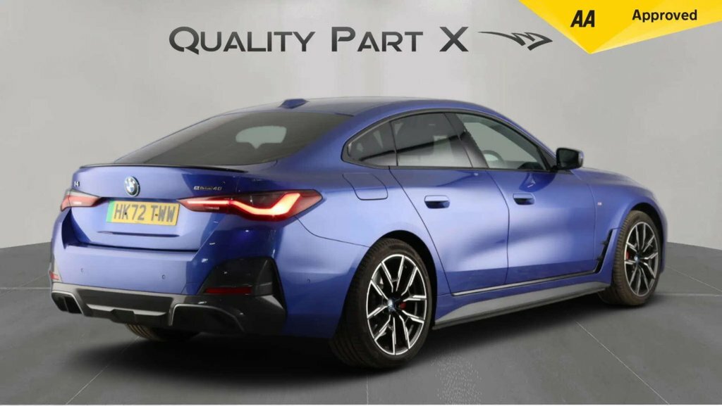 BMW i4 Hatchback Blue #6