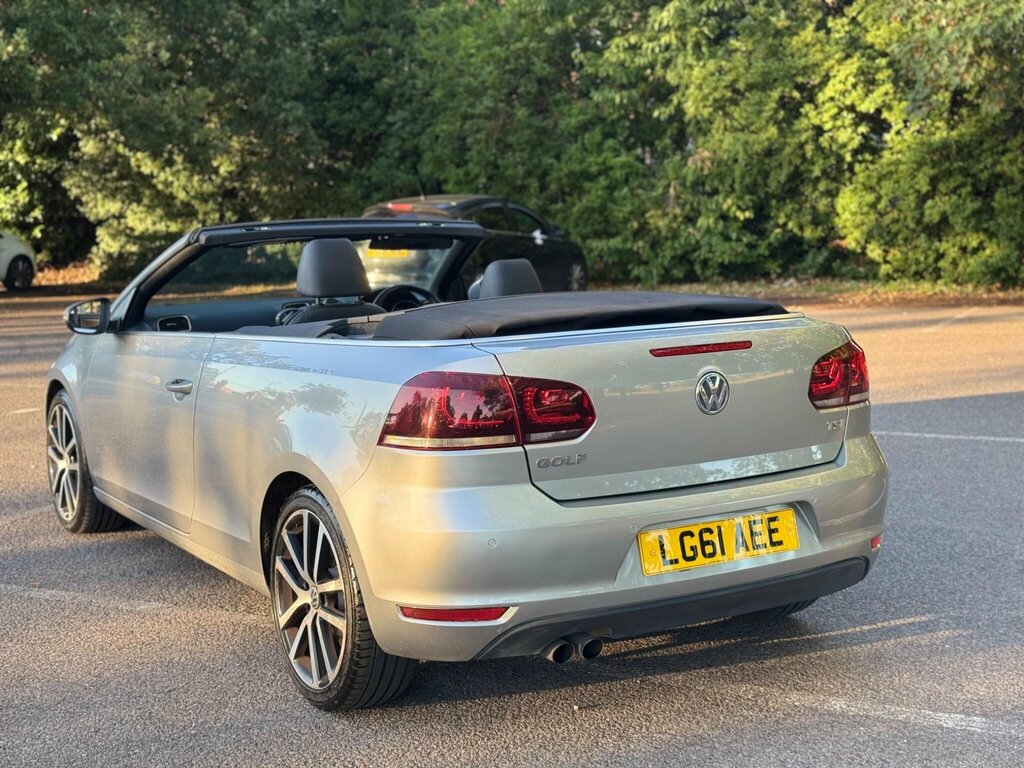 Volkswagen Golf 1.4 Tsi Gt Cabriolet Dsg Euro 5 Silver #4