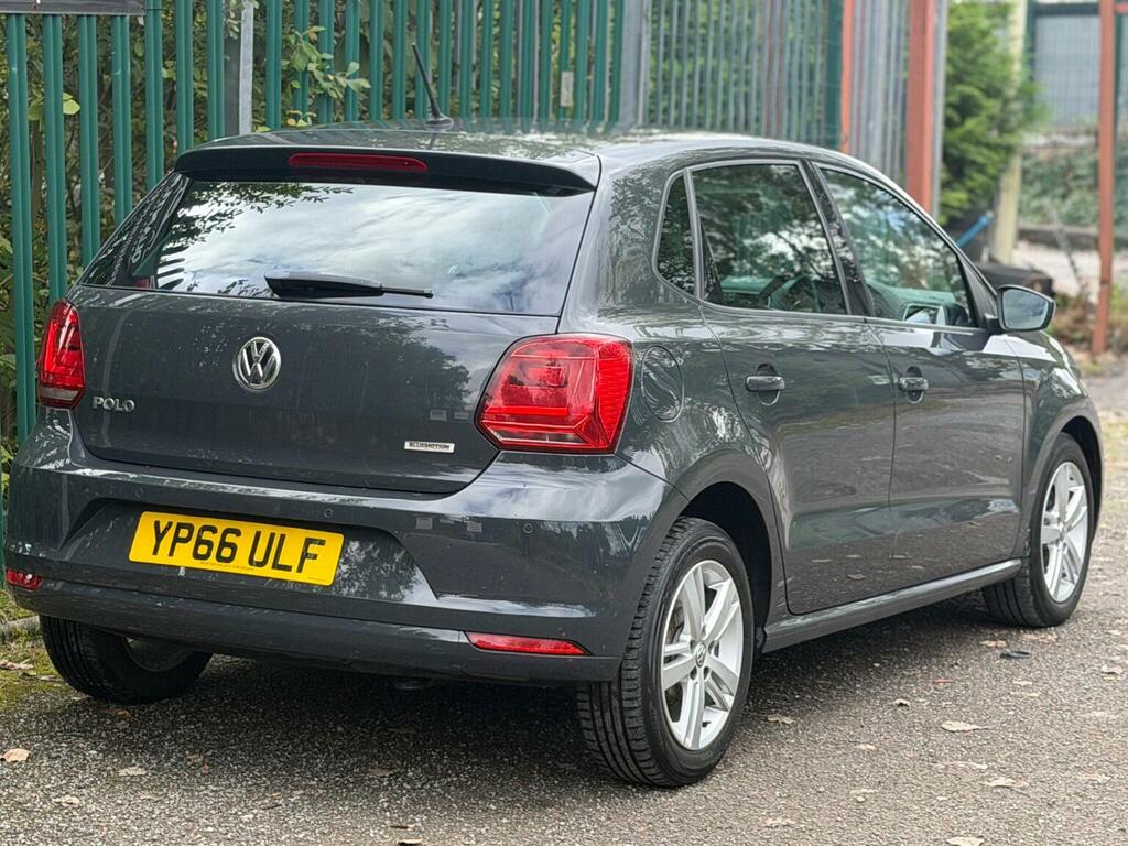 Volkswagen Polo 1.0 Bluemotion Tech Match Euro 6 Ss Grey #6